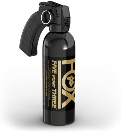 Fox Labs PG12SDB Crowd Control 12 oz. OC Spray w/Pistol Grip & Stream Pattern 2 Fox Labs PG12SDB Crowd Control 12 oz. OC Spray w/Pistol Grip & Stream Pattern - Image 2