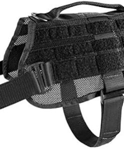 UST-K9V00201M K9 Mesh Molle Vest, Black, Medium