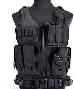 Tactical Vest, Moontie Multi-pocket SWAT Army CS Hunting Vest Camping Hiking Accessories Outdoor Hunting Hiking Camping Equipment 2