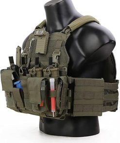 emersongear SCARAB Style Vest Tac Army Training Molle Chest Set for Men Airsoft Paintball Game 2