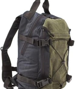 Grey Ghost Gear Throwback Tactical Backpack, Black/Olive Drab, Length-15†Width-9†Depth-6†Grey Ghost Gear Throwback Tactical Backpack, Black/Olive Drab, Length-15†Width-9†Depth-6â€