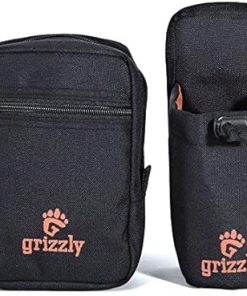 Grizzly Snake River Adjustable Water Bottle Holder and Grizzly Wilderness Medium Gear Bag Combination. Hiking Walking, Birding, Photography, Dog Walking Attach to Belts or Grizzly Dakota Utility Belt Grizzly Snake River Adjustable Water Bottle Holder and Grizzly Wilderness Medium Gear Bag Combination. Hiking Walking, Birding, Photography, Dog Walking Attach to Belts or Grizzly Dakota Utility Belt