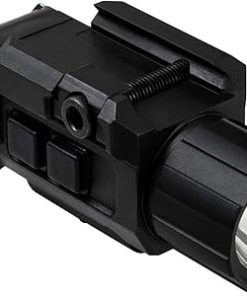 NC Star VAPFLSGV3 Pistol Flashlight & Laser, 3W Ultra Bright, 200 Lm LED, Fully Adjustable, Strobe, Green Laser