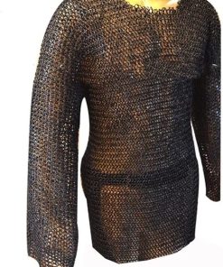 18 Gauge 9 Mm Round Riveted Strong Viking Chest Size 60 Large Blackend