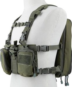 Tactical Chest Rig with Multi-Pockets + Tactical MOLLE Day Pack 2