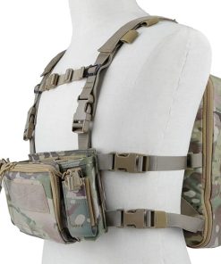 Tactical Chest Rig with Multi-Pockets + Tactical MOLLE Day Pack