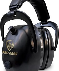 Pro Ears Gold II 30 Electronic Hearing Protection, Military Grade Tactical Ear Muffs, NRR 30 DB