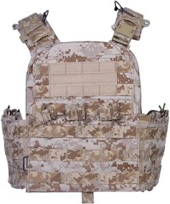 emersongear Quick Release Airsoft Tac Vest with Magazine Pouches,Lightweight