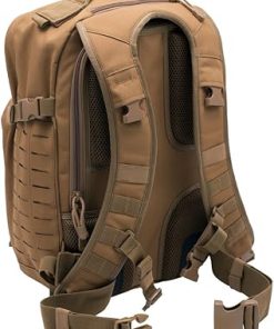 LAPG Atlas 12 Hour Tactical Backpack for Men & Women, Survival Gear Bag, Large Hiking Camping Bug Out Backpack, Black 2