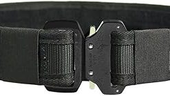 Fusion Tactical Military Police Patrol Belt Generation II Type B Black Small 28-33″/2″ Wide/Binding 2