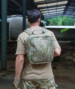 MT Tactical Backpack – Swedish Military-Inspired Modular Pack with Laser-Cut MOLLE, Built-in IFAK Panel & Multi-Purpose Design for EDC, Survival & Law Enforcement 2