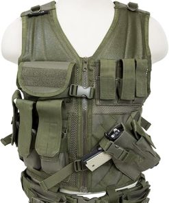 VISM by NcStar Tactical Vest, Green, XX-Large (CTVL2916G) VISM by NcStar Tactical Vest, Green, XX-Large (CTVL2916G)