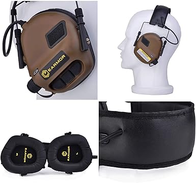 Evike OPSMEN Earmor M31 Electronic Sound Amplifying Hearing Protector (Color: Coyote Brown) 2 Evike OPSMEN Earmor M31 Electronic Sound Amplifying Hearing Protector (Color: Coyote Brown) - Image 2