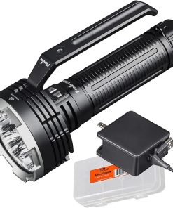Fenix LR80R 18,000 Lumen Super Bright Rechargeable Search Flashlight with LumenTac Organizer Fenix LR80R 18,000 Lumen Super Bright Rechargeable Search Flashlight with LumenTac Organizer