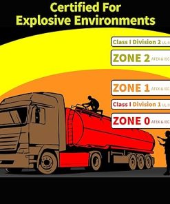 Nightstick XPR-5584GMX INTEGRITAS™84 Intrinsically Safe Rechargeable Lantern w/Magnetic Pad 2