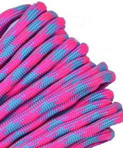 10′, 25′, 50′, 100, 250′, 1000′ Hanks of Parachute 550 Cord Type III 7 Strand Paracord – Cotton Candy – 1000 Foot Spools 2