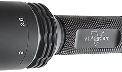 Viridian 980-0008 V200 Manual Zoom IR LED Light with 3 Mounts and Pressure Switch, 250 yd./940 nanometer