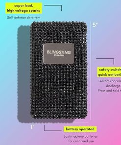 BLINGSTING Pepper Spray Keychain & Stun Gun 2