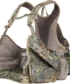 TENZING Men’s Turkey Vests TZ TV18 Hunting Vest with Spring-Loaded Leg System Converts to Hunting Chair Includes Pockets