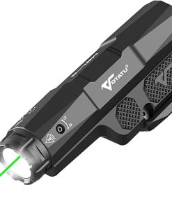 VOTATU M8L-G 3000 Lumens Light Laser Combo for Mlok/Picatinny, Strobe Function Flashlight and Green Laser Beam with Easy Touch Pad Switch, USB Magnetic Rechargeable Light for Rifle and Carbine VOTATU M8L-G 3000 Lumens Light Laser Combo for Mlok/Picatinny, Strobe Function Flashlight and Green Laser Beam with Easy Touch Pad Switch, USB Magnetic Rechargeable Light for Rifle and Carbine