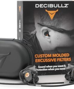 Decibullz Percussive Moldable Earplugs for Hunting & Shooting, Gun Range Hearing Protection for Shooters, Reusable Ear Plugs for Shooting Range Decibullz Percussive Moldable Earplugs for Hunting & Shooting, Gun Range Hearing Protection for Shooters, Reusable Ear Plugs for Shooting Range
